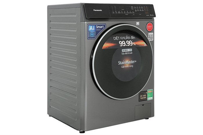 Máy giặt sấy Panasonic Inverter giặt 9 kg sấy 6 kg NA-S96FC1LVT